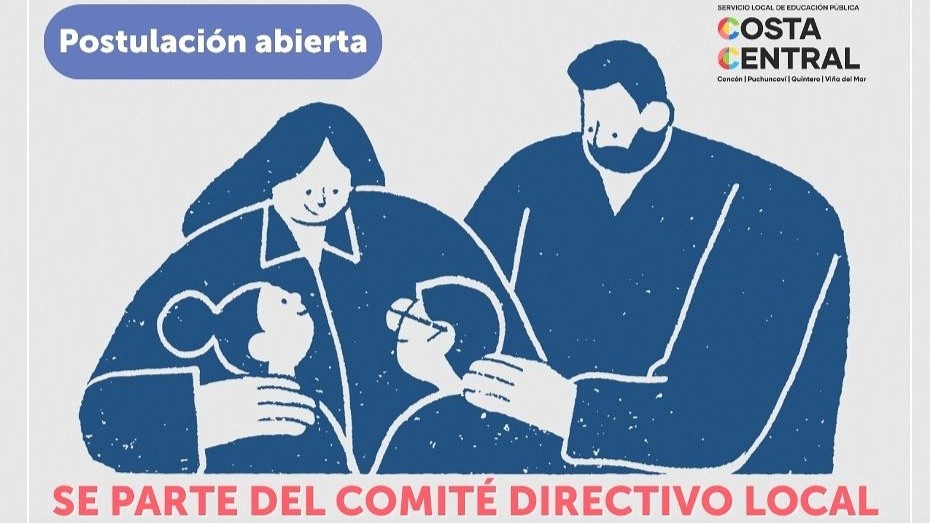 Elecciones de representantes de padres, madres y apoderados para el Comité Directivo Local del SLEP Costa Central